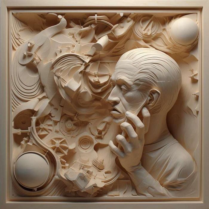 نموذج ثلاثي الأبعاد لآلة CNC 3D Art 